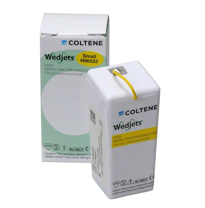 Hygenic Wedjets Latex / dünn / gelb Rolle à 2,3 m